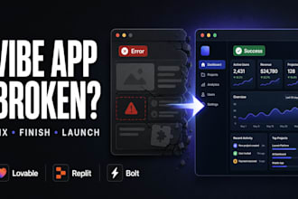 fix lovable replit bolt vibe coded apps