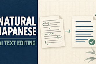 rewrite ai translated content into natural japanese