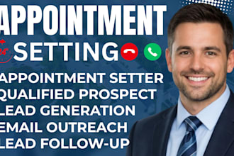 do appointment setting and lead follow up