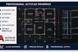 do professional land surveying and autocad drawings