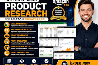 do amazon fba product research for private label sellers