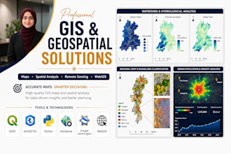 do gis mapping, remote sensing and gee analysis