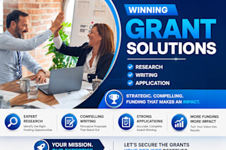 grant research government grant writer nonprofit , profit business