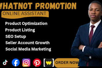 be your whatnot expert, boost whatnot views and sales with whatnot promotion