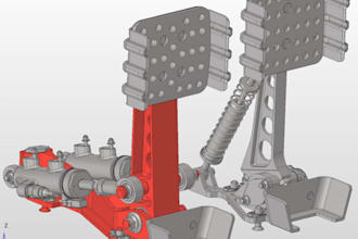 fem static analysis of metal, polymeric and composites materials