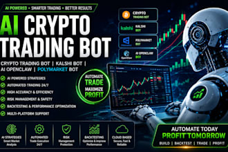 ai crypto trading bot crypto trading bot kalshi bot ai openclaw polymarket bot