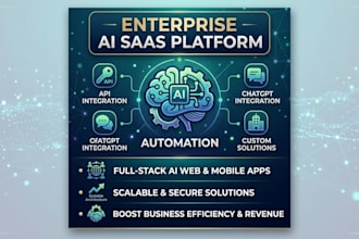 develop custom enterprise ai saas platforms and ai automation solutions