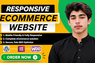 design ecommerce wordpress website using woo commerce