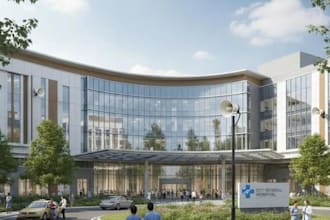 create 3d hospital, clinic and medical center renders