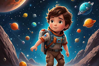 create ai children book illustrations