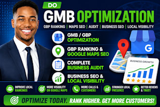 do gmb optimization gbp ranking maps citation audit business seo local visbility