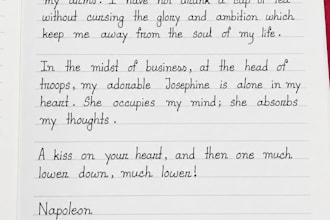 write anything with my beautiful handwriting