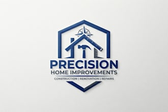 design a professional home improvement logo