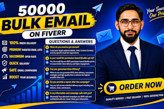 bulk email blasts and email marketing campaign