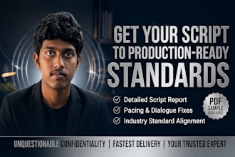 professional script doctoring and screenplay