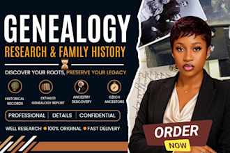 do genealogy research, trace family root, family history, family lineage tree