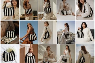 create premium ai fashion photography and ai model for ecommerce brands
