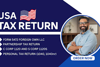 file your foreign owned llc US tax return, form 1120, 5472 and 1040nr