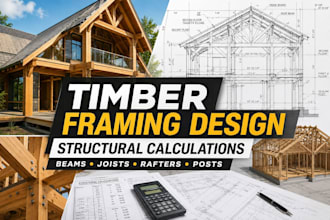 design timber framing and structural calculations for your building