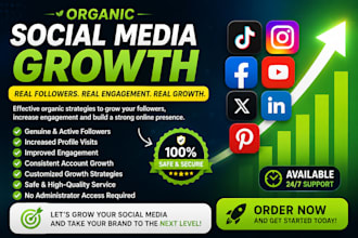 increase telegram subs, facebook growth, tiktok follower, youtube promotion