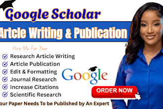 do research article writing, editing, proofreading, and journal publication