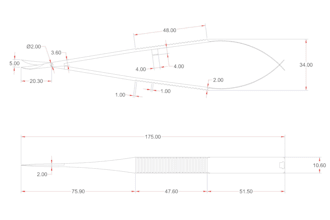 create 2d technical drawings and vector drafts of surgical instruments