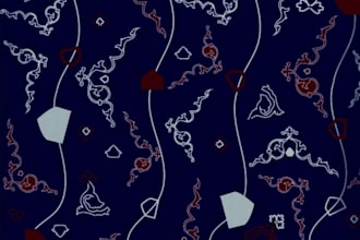 create unique seamless textile and surface pattern designs