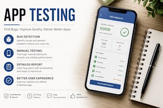 qa test your app and identify issues