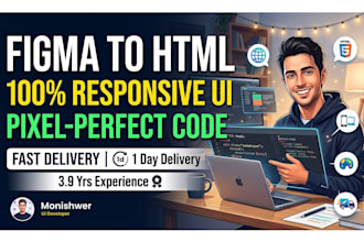 design a modern responsive website using HTML and CSS