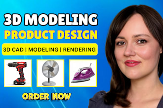 3d cad rendering and modeling for 3d cad design and industrial design