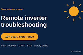 remotely troubleshoot and configure your solar inverter
