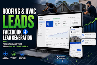 generate roofing and hvac leads with facebook lead generation ads