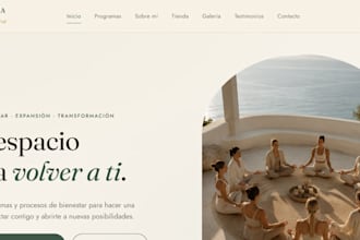 diseñaré y desarrollaré tu página web profesional y responsiva