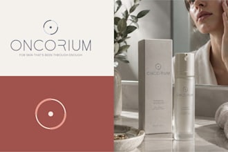create a premium beauty brand identity, logo and branding