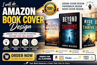 amazon book cover design ebook cover design paperback design book cover design