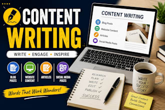 content writer with good writing and research skills
