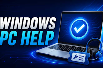 troubleshoot windows PC issues and guide you step by step