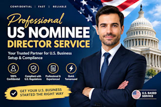 provide professional US nominee director service