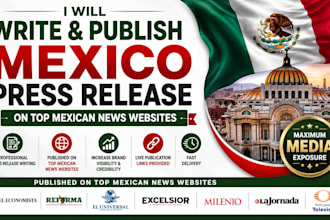 write and distribute your mexico press release to mexican media outlets