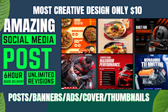 design facebook ad creative, meta ads creative and social media post ad creative