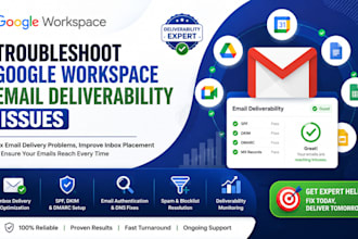 troubleshoot google workspace email deliverability issues
