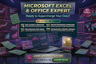 transform your raw data into professional excel dashboards