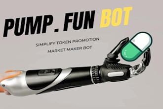 develop  trading volume bot, solana pumpfun bot, market maker bot