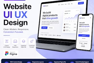 design website UI UX and graphic design
