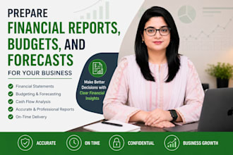 prepare financial reports, budgets, and forecasts for your business
