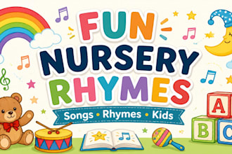 write and create original nursery rhymes and songs for children