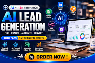do ai lead generation, CRM automation  and lead generation automation