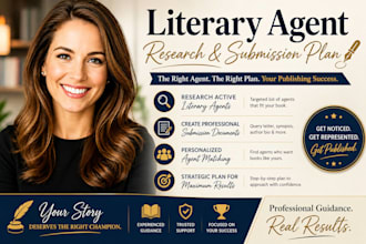 research literary agents and book essential documents preparation for submission