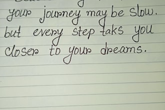 write beautiful bengali and english handwriting text
