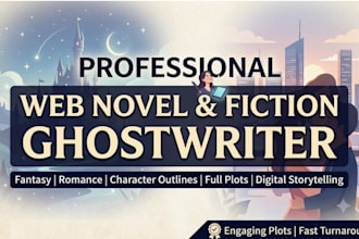 captivating digital stories and web novel chapters